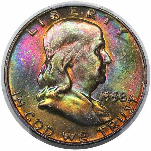 1958-D Franklin 50¢ • Coin Rarities Online