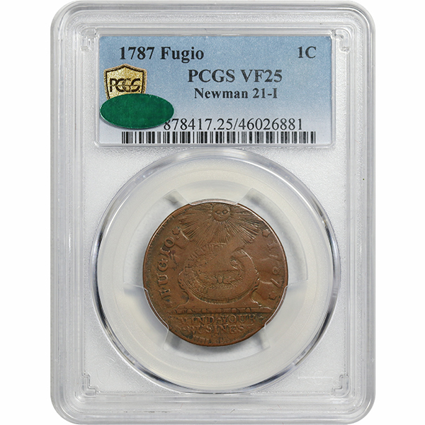 1787 Fugio 1¢ 46026881 • Coin Rarities Online