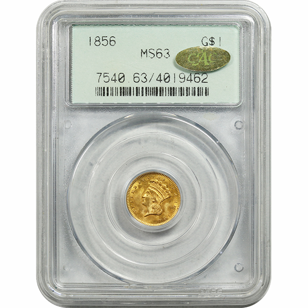 1856 Indian Princess G$1 • Coin Rarities Online