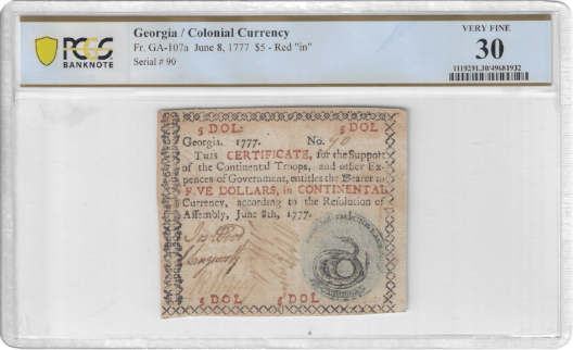 Georgia 4 Obv